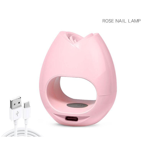 Gel lampa za sušenje noktiju UV 16w Rose USB za jedan prst